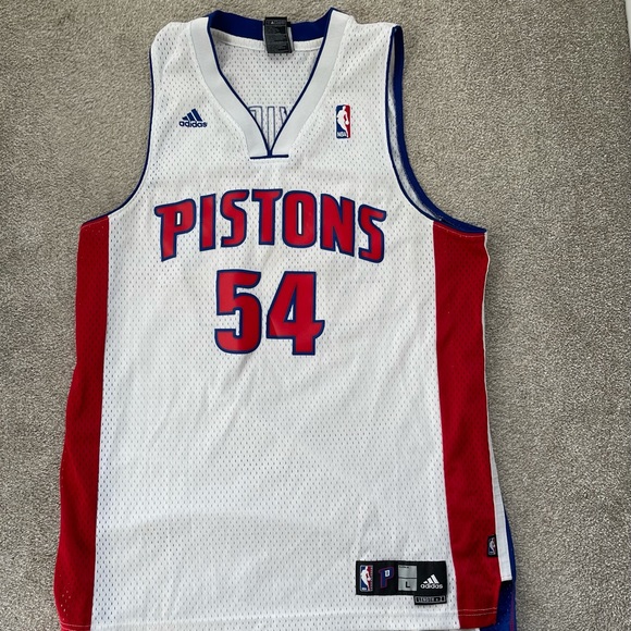adidas Other - Used vintage adidas Detroit Pistons Jason Maxiell jersey mens size large